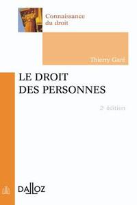 Le droit des personnes