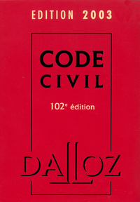 PACK LEXICODE DALLOZ 2003