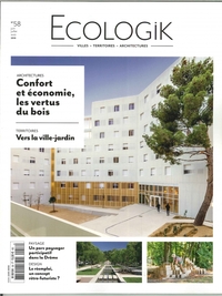 Ecologik N°58  Confort et economie les vertus du bois - juin/juillet/août 2018