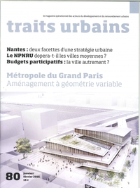 Traits Urbains N°80 Metropole Du Grand Paris Janvier/Fevrier 2016