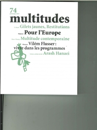 Multitudes N°74  Pour l'Europe - avril 2019