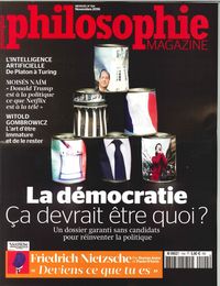 Philosophie Magazine N°104  La Democratie  Novembre 2016