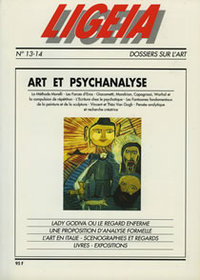 LIGEIA N°13 art et psychanalyse