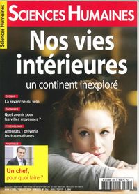 Sciences Humaines N°294 Nos Vies Interieures  Juillet 2017