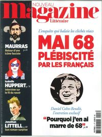LE NOUVEAU MAGAZINE LITTERAIRE N 3 MAI 68 - MARS 2018