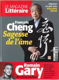 MAGAZINE LITTERAIRE N 577 FRANCOIS CHENG SAGESSE DE L AME MARS 2017