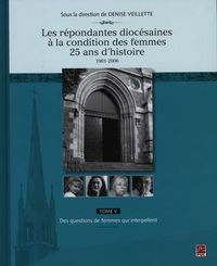LES REPONDANTES DIOCESAINES A LA CONDITION DES FEMMES : 25 ANS D'