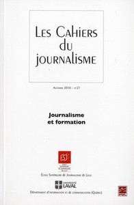 LES CAHIERS DU JOURNALISME V 21