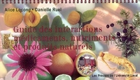 GUIDE DES INTERACTIONS MEDICAMENTS, NUTRIMENTS ...