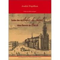 INDEX DES MELODIES DE CHORALS DANS L'OEUVRE DE BACH