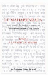 LE MAHABHARATA V 01 LA GENESE DU MONDE