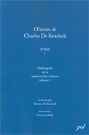 OEUVRES DE CHARLES DE KONINCK T 01 V 01