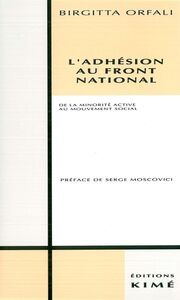 L' Adhesion au Front National