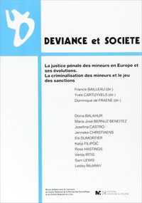 JUSTICE PENALE DES MINEURS EN EUROPE ET SES EVOLUTIONS