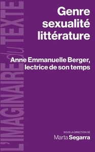 Genre, sexualité, littérature