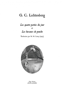 LES QUATRE PARTIES DU JOUR ET LES BUVEURS DE PONCHE