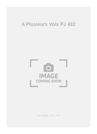 CHOPIN COSSETTO A PLUSIEURS VOIX PJ482 VALSE IN A MINOR 4 PART