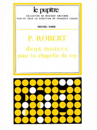 CHARNASSE: 2 MOTETS POUR LA CHAPELLE DU ROY VOIX/CORDES/CONTINUO/PARTITION (LP14)