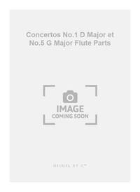 DEVIENNE DUDLEY CONCERTOS NO.1 D MAJOR ET NO.5 G MAJOR FLUTE PARTS