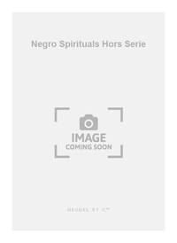 AUBANEL NEGRO SPIRITUALS 1ERE SERIE NOBODY KNOWS 4 PART CHORAL