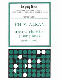 ALKAN: OEUVRES CHOISIES POUR PIANO (LP16) PIANO