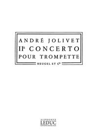 ANDRE JOLIVET: CONCERTO NO.2 (PH210) (TRUMPET & ORCHESTRA) TROMPETTE