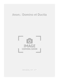 ANON.: DOMINO ET DUCTIA (RECORDERS 2)