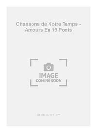 PROVINS PASSAQUET CHANSONS DE NOTRE TEMPS PJ31 4 PART CHORAL