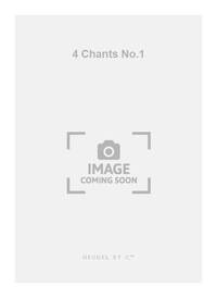 JACQUES IBERT: 4 CHANTS NO.1: ROMANCE (MED) (VOICE & PIANO)