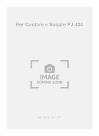 PERGOLESE PER CANTARE E SONARE PJ434 CANON (TURELLIER) 4PT/PF(2GTR) BK