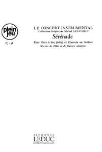 SAUX CONCERT INSTRUMENTAL PJ138 SERENADE RECORDER & GUITAR PART