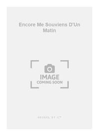 JEAN-JACQUES WERNER: ENCORE ME SOUVIENS D'UN MATIN (HARP SOLO)