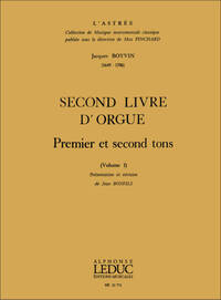 JACQUES BOYVIN: LIVRE D'ORGUE NO.2, VOL.1 (ORGAN)