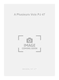 GRIMBERT A PLUSIEURS VOIX PJ47 J'AI DU CHAGRIN 4 PART A CAPPELLA