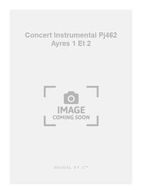 LAWES DUBUQUOY CONCERT INSTRUMENTAL PJ462 AYRES 1 ET 2 STRING PARTS