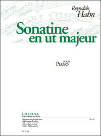 HAHN: SONATINE EN UT MAJEUR POUR PIANO PIANO