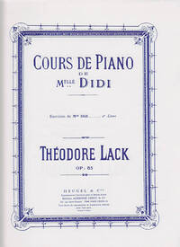 LACK COURS DE PIANO DE MLLE DIDI EXERCICES VOLUME 2 PIANO BOOK PIANO