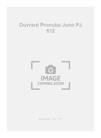 LASSUS OUVRARD PRONUBA JUNO PJ512 4 PART CHORAL