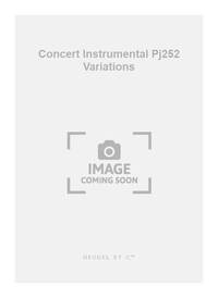 NILOVIC CONCERT INSTRUMENTAL PJ252 VARIATIONS S 2 ACCORDS INST PTS