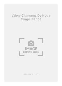 VALERY CHANSONS DE NOTRE TEMPS PJ103 COMME UN P'TIT COQU'LICOT 4 PART