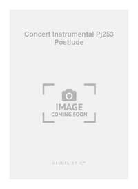 PINCHARD CONCERT INSTRUMENTAL PJ253 POSTLUDE INSTRUMENTS PARTS
