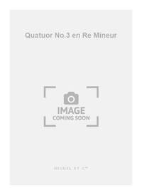 DAVID QUATUOR NO.3 EN RE MINEUR SCORE/PARTS CY132