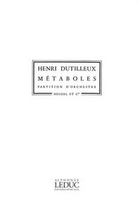 HENRI DUTILLEUX: METABOLES (PH263) (ORCHESTRA)