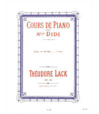 THEODORE LACK: MISS DIDI''S STUDIES, OP. 85 - VOL. 1 PIANO