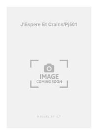 CERTON OUVRARD J'ESPERE ET CRAINS PJ501 4 PART MIXED CHOIR BOOK