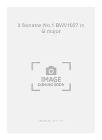 JOHANN SEBASTIAN BACH: 3 SONATAS NO.1 BWV1027 IN G MAJOR (MM21) (VIOLA DA GAMBA & HARPSICHORD)