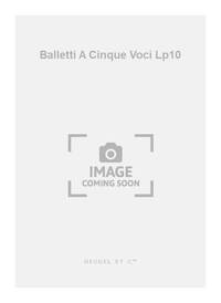 GASTOLDI SANVOISIN BALLETTI A CINQUE VOCI LP10 SOPRANO 1 PART