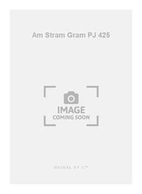 MOZART AM STRAM GRAM PJ425 ALLELUIA (SANVOISIN) 4 PART CHORAL