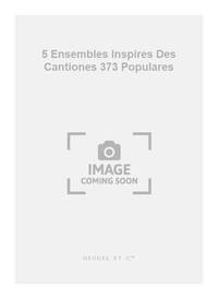 PATERO 5 ENSEMBLES INSPIRES DES CANTIONES 373 POPULARES CY119 FLUTE BK