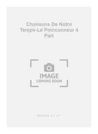 GAINSBOURG GRINDEL CHANSONS DE NOTRE TEMPS PJ63 LE POINCONNEUR 4 PART